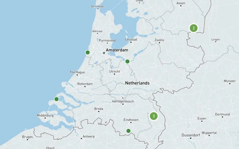 center parcs nederland kaart